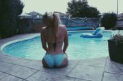 A Butt That Belongs By The Pool