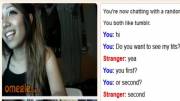 Hot Girl Flashes A Stranger On Omegle