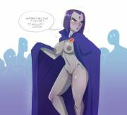 Adult Raven With A Good Idea [Teen Titans] (Hernytheduck)