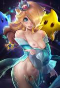 Rosalina (Sakimichan) [Super Mario Galaxy]