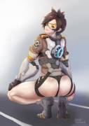 Dat Ass [Overwatch - Tracer] (Leslyzerosix)