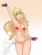 Dammit Canada [Rwby - Yang] (Caffeccino)