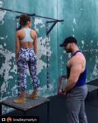 Helping With The Workout