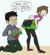 I Think We All Want That For Christmas (X-Post /R/Nsfwfunny)