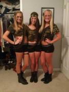Army Trio.