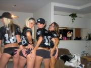 Almost Time For Halloween! The Girls Trying Out Their Costumes For This Year.