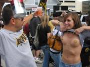 University Of Iowa Hawkeyes Sticker Nipples
