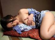 Azusa Touno Covering Up (X-Post R/Wafukuasians)