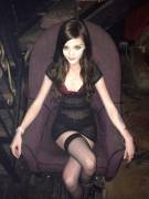 Sexy Brunette In Lingerie