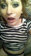 Alt Girls Sticky Selfie (Via /R/Nudeamateur)