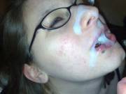 Pierced Lip [X-Post From R/Bestofcumsluts]