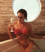 In A Bathtub With Champagne