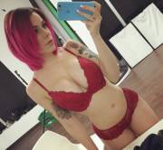 Matching Her Lingerie