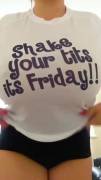 Shake Your Tits Its Friday (Reveal)