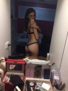 College Thong And Bra