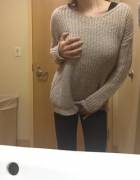 A Big Sweater, With An Even Bigger Skank Underneath [F]