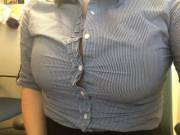 Excuse Me While I Slowly Unbutton My Top In An Of[F]Ice Full Of People