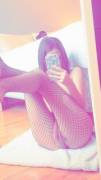 My Little Pussy In Fishnets