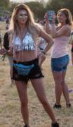English Glasto Glitter Girls