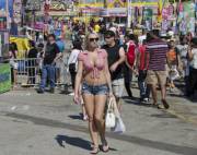 At An Amusement Park