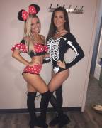 Minnie Mouse And Friend