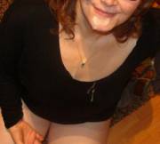 Wife Looking Content After Sucking Off My Friend And I.