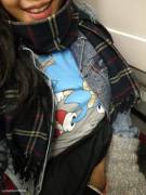 On The Express Train From University [F].