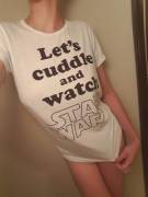 Let's Cuddle And Watch Star Wars[F]