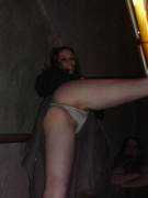 Upskirt Outside The Club