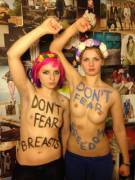 I Don't Fear Either, And I Fully Support Your Protest