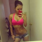 Beautiful And Fit Selfie