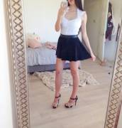 Simple, Girly Outfit :)