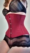 Been Too Long Since I Cinched Into A Corset :)