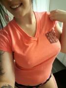 I May Need To Rethink Not Wearing A Bra With This Shirt