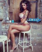 Tattoos, Messy Hair And Great Tits