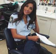 Pia Miller As 'Officer Katrina Chapman' On Home And Away