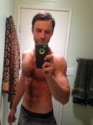 Swim Trunks Over Briefs And Dry Fur