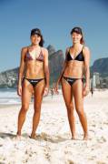 Sisters And Volleyball Players Carolina &Amp;Amp;Amp; Maria Clara Salgado (More In ...