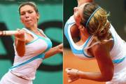 Slovak Tennis Pro Simona Halep (Before Her Breast Reduction Surgery)