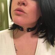 All Ready For My Owner Like A Good Kitten.