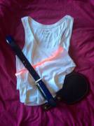 [F] Who Would Like To See Me Punished In This White Vest And Cutesy Knickers? Belt ...