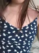 [F] The Best Part Of Summer, Is Getting To Wear Little Dresses Without Panties ;)