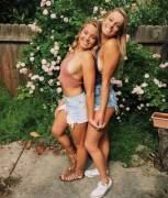 College Girl Sideboob X 2