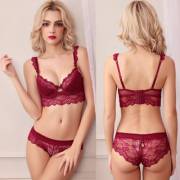 Red Bra, Front And Back