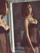 Lovely Babe In Sheer Black