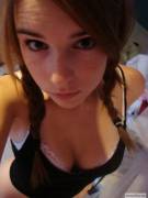 Cute Face And Cleavage