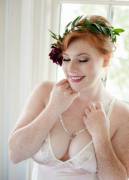 Lovely Smile In Lingerie