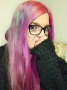 My Bright Pink Has Starting Fading To Green In Places