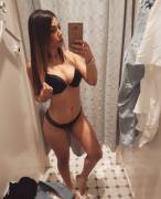 Black Bra And Panties