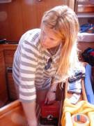 Talk About Being In The Right Place At The Right Time. The Smallest Slit In He Top, ...